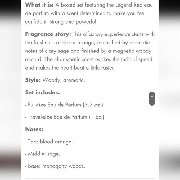 Montblanc Legend Red Gift Set - Picture 4 of 6